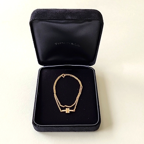 Tiffany & Co. Diamond Double Chain Bracelet - Picture 6 of 6